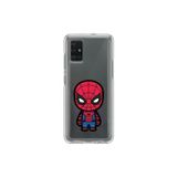 Dali Design Samsung Galaxy A71 Uyumlu Şeffaf Kılıf Chibi 7 Tasarımlı