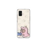 Dali Design Samsung Galaxy A71 Uyumlu Şeffaf Kılıf Couple Jerry 2 Tasarımlı