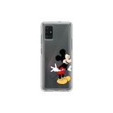 Dali Design Samsung Galaxy A71 Uyumlu Şeffaf Kılıf Couple Mickey 1 Tasarımlı