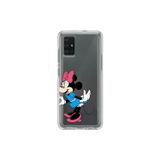Dali Design Samsung Galaxy A71 Uyumlu Şeffaf Kılıf Couple Minnie 2 Tasarımlı