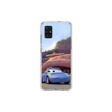 Dali Design Samsung Galaxy A71 Uyumlu Şeffaf Kılıf Couple Sally 2 Tasarımlı