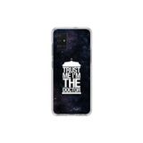 Dali Design Samsung Galaxy A71 Uyumlu Şeffaf Kılıf Doctor Who Tasarımlı