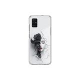 Dali Design Samsung Galaxy A71 Uyumlu Şeffaf Kılıf Estetik Yüz 4 Tasarımlı