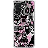 Dali Design Samsung Galaxy A71 Uyumlu Şeffaf Kılıf Graffiti 10 Tasarımlı