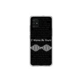 Dali Design Samsung Galaxy A71 Uyumlu Şeffaf Kılıf I Wanna Be Yours Tasarımlı