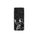 Dali Design Samsung Galaxy A71 Uyumlu Şeffaf Kılıf Marie Curie Tasarımlı