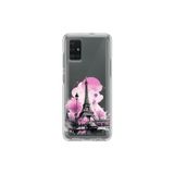 Dali Design Samsung Galaxy A71 Uyumlu Şeffaf Kılıf Paris 1 Tasarımlı
