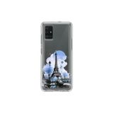 Dali Design Samsung Galaxy A71 Uyumlu Şeffaf Kılıf Paris 2 Tasarımlı