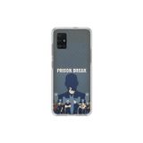 Dali Design Samsung Galaxy A71 Uyumlu Şeffaf Kılıf Prison Break Tasarımlı