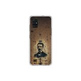 Dali Design Samsung Galaxy A71 Uyumlu Şeffaf Kılıf Tesla Tasarımlı
