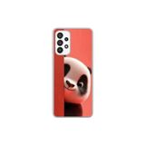 Dali Design Samsung Galaxy A73 Uyumlu Şeffaf Kılıf 4 Peluş Panda Tasarımlı