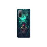 Dali Design Samsung Galaxy S20 Fe Uyumlu Şeffaf Kılıf Aesthetic 7 Tasarımlı
