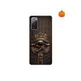 Dali Design Samsung Galaxy S20 Fe Uyumlu Şeffaf Kılıf Antik Mısır 2 Tasarımlı