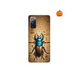 Dali Design Samsung Galaxy S20 Fe Uyumlu Şeffaf Kılıf Antik Mısır 3 Tasarımlı