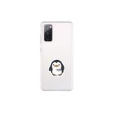 Dali Design Samsung Galaxy S20 Fe Uyumlu Şeffaf Kılıf Couple Penguen 2 Tasarımlı