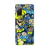 Dali Design Samsung Galaxy S20 Fe Uyumlu Şeffaf Kılıf Graffiti 11 Tasarımlı