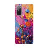 Dali Design Samsung Galaxy S20 Fe Uyumlu Şeffaf Kılıf Graffiti 3 Tasarımlı