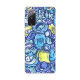 Dali Design Samsung Galaxy S20 Fe Uyumlu Şeffaf Kılıf Graffiti 9 Tasarımlı