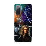 Dali Design Samsung Galaxy S20 Fe Uyumlu Şeffaf Kılıf Isaac Newton Tasarımlı