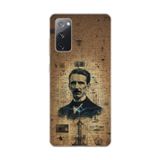 Dali Design Samsung Galaxy S20 Fe Uyumlu Şeffaf Kılıf Nicola Tesla Tasarımlı