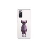 Dali Design Samsung Galaxy S20 Fe Uyumlu Şeffaf Kılıf No Face 4 Tasarımlı