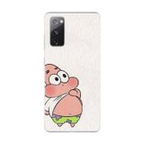 Dali Design Samsung Galaxy S20 Fe Uyumlu Şeffaf Kılıf Patrick Mini Tasarımlı