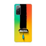 Dali Design Samsung Galaxy S20 Fe Uyumlu Şeffaf Kılıf Renk 1 Tasarımlı