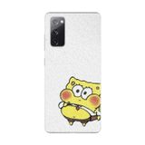 Dali Design Samsung Galaxy S20 Fe Uyumlu Şeffaf Kılıf Sünger Bob Mini Tasarımlı