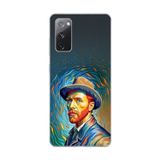 Dali Design Samsung Galaxy S20 Fe Uyumlu Şeffaf Kılıf Vincent Van Gogh Tasarımlı