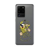 Dali Design Samsung Galaxy S20 Ultra Uyumlu Şeffaf Kılıf Cartoon Marsupilami 9 Tasarımlı