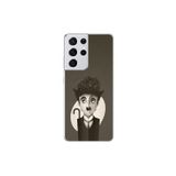 Dali Design Samsung Galaxy S21 Ultra Uyumlu Şeffaf Kılıf Aesthetic 1 Tasarımlı