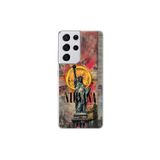 Dali Design Samsung Galaxy S21 Ultra Uyumlu Şeffaf Kılıf Aesthetic 3 Tasarımlı