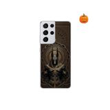 Dali Design Samsung Galaxy S21 Ultra Uyumlu Şeffaf Kılıf Antik Mısır 1 Tasarımlı