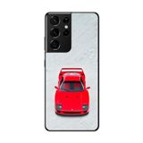 Dali Design Samsung Galaxy S21 Ultra Uyumlu Şeffaf Kılıf Araba Tasarımlı 1