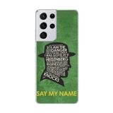 Dali Design Samsung Galaxy S21 Ultra Uyumlu Şeffaf Kılıf Breaking Bad Tasarımlı