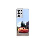 Dali Design Samsung Galaxy S21 Ultra Uyumlu Şeffaf Kılıf Couple Mcqueen 1 Tasarımlı