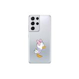 Dali Design Samsung Galaxy S21 Ultra Uyumlu Şeffaf Kılıf Couple Ördek 1 Tasarımlı