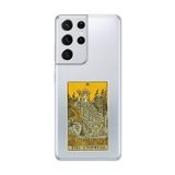 Dali Design Samsung Galaxy S21 Ultra Uyumlu Şeffaf Kılıf The Empress Tasarımlı