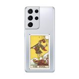 Dali Design Samsung Galaxy S21 Ultra Uyumlu Şeffaf Kılıf The Fool Tasarımlı