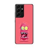 Dali Design Samsung Galaxy S21 Ultra Uyumlu Şeffaf Kılıf Virüs Tasarımlı 1