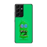 Dali Design Samsung Galaxy S21 Ultra Uyumlu Şeffaf Kılıf Virüs Tasarımlı 3