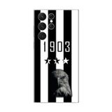 Dali Design Samsung Galaxy S22 Ultra Uyumlu Şeffaf Kılıf 1903 Kartal Tasarımlı