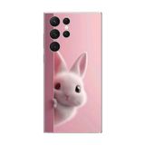 Dali Design Samsung Galaxy S22 Ultra Uyumlu Şeffaf Kılıf 5 Peluş Tasarımlı