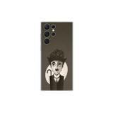 Dali Design Samsung Galaxy S22 Ultra Uyumlu Şeffaf Kılıf Aesthetic 1 Tasarımlı