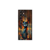 Dali Design Samsung Galaxy S22 Ultra Uyumlu Şeffaf Kılıf Aesthetic 2 Tasarımlı