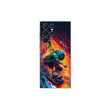 Dali Design Samsung Galaxy S22 Ultra Uyumlu Şeffaf Kılıf Aesthetic 5 Tasarımlı