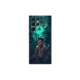 Dali Design Samsung Galaxy S22 Ultra Uyumlu Şeffaf Kılıf Aesthetic 7 Tasarımlı