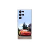 Dali Design Samsung Galaxy S22 Ultra Uyumlu Şeffaf Kılıf Couple Mcqueen 1 Tasarımlı