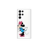 Dali Design Samsung Galaxy S22 Ultra Uyumlu Şeffaf Kılıf Couple Minnie 2 Tasarımlı