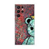 Dali Design Samsung Galaxy S22 Ultra Uyumlu Şeffaf Kılıf Graffiti 12 Tasarımlı